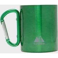 Eurohike Carabiner Travel Camping Mug, Green, One Size