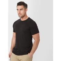 Peter Storm Men's Short Sleeve Thermal Crew Baselayer, Black