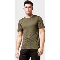 Peter Storm Men's Short Sleeve Thermal Crew Baselayer, Khaki