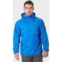 Peter Storm Men/'s Waterproof and Breathable Packable Cagoule with Large Zipped Pocket, Men/'s Pac A Mac, Men/'s Raincoat, Festivals, Walking, Trekking and Hiking Clothing, Blue, XS