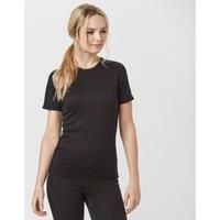 Peter Storm Women's Short Sleeve Thermal Crew, Black