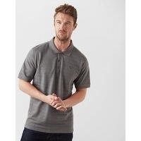 Brasher Men/'s Travel Casual Polo Shirt, Grey, S