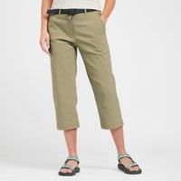 Brasher Women's Stretch Crop Trousers, Beige