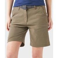 Brasher Women's Stretch Shorts, Khaki