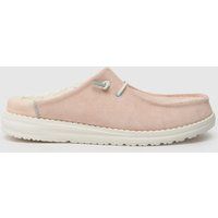 HEYDUDE wendy slip warmth slippers in pink