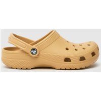 Crocs classic clog sandals in beige