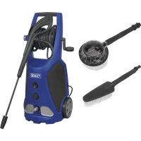 STP23 Sealey PW3500COMBO Professional Pressure Washer 140bar with Accessories