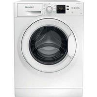 HOTPOINT Anti-Stain NSWR 846 WK UK 8 kg 1400 Spin Washing Machine - White, White