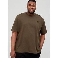 Lyle & Scott Men/'s Crew Neck T-Shirt Olive 3XL