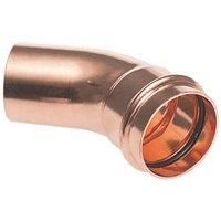 Conex Banninger B Press Copper Press-Fit Equal 135 Street Elbow F 22mm x M 22mm 10 Pack (315HX)