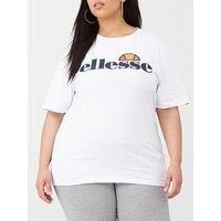 Ellesse Womens Plus Size Albany Tee - White