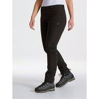 Craghoppers Women Kiwpro Sshell Trs Trousers - Black, 8 Regular