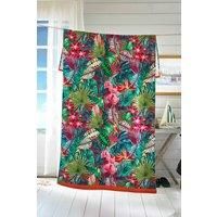 Pamplemousses Printed Velour 90x180cm Cotton Beach Towel