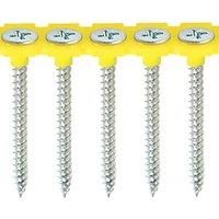 Collated Drywall Screws - Fine Thread - PH - Bugle - Zinc 3.5 x 35