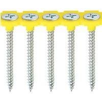 Collated Twin-Threaded Drywall Screws (Zinc) - Size: 3.5 x 42mm - 00042COLDZYS Pack of: 1000