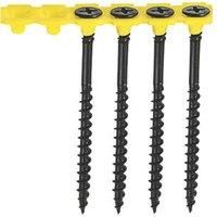 TIMco 00075COLDYS Collated Coarse Drywall Screw 4.2 x 75 - Black (Box of 500)