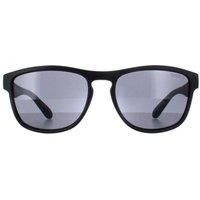 Superdry Rockstar 104 Ø54 Frame acetate plastic matte black lenses silver mirro