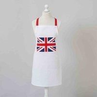 Highlands Kings Coronation Union Jack Design Cotton Apron