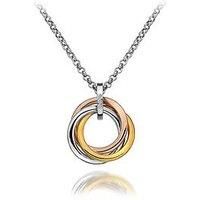 Hot Diamonds Trio Circle Silver Pendant DP544