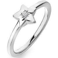 Hot Diamonds Star Ring