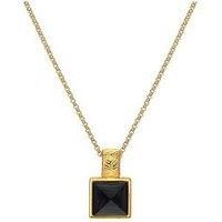 Hot Diamonds Hd X Jj Black Onyx Pendant