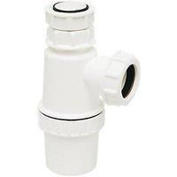 FloPlast Telescopic Bottle Trap White 32mm (TB37T)