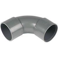 FloPlast Bends 92.5 Grey 40mm 5 Pack (21533)