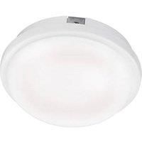 Aurora Enlite EN-BH115/40 Utilite 15W IP65 Polycarbonate Round LED Bulkhead Whit