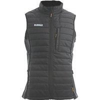 DeWalt FORCE black soft lightweight padded puffa work bodywarmer gilet