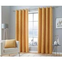 Curtina Kilbride Cord Lined Eyelet Curtains