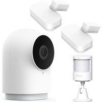 Aqara Smart Home Security Bundle - G2H Pro Camera 2 X Door & Window Sensors & Motion Sensor P1