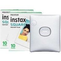 Fujifilm Instax Square Link Wireless Smartphone Photo Printer(20 Shots) - White