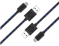 Stealth PS4 Twin Play & Charge Cables (2x3m) (PS4)