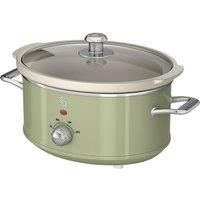 Swan 3.5L Retro Slow Cooker (Green)