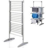 Swan Electric Clothes Dryer, Three-Tier Airer, Energy-Efficient, Compact & Easy Storage, Aluminium, SH26010N