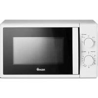 Swan SM4420WHT Manual Microwave Oven White 20L 700W