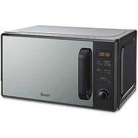 Swan SM4421BLK Digital Microwave with 95-Minute Timer, 5 Power Levels, 20L, 800W, Black