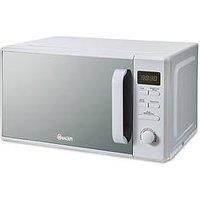 Swan SM4421WHT Digital Microwave with 95-Minute Timer, 5 Power Levels, 20L, 800W, White