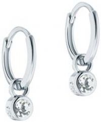 Ted Baker Sinalaa Crystal Huggie Earring (Silver Tone/Crystal)