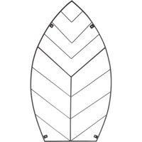 Ivyline Outdoor Leaf Trellis Zinc H100cm W80cm