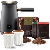 HOTEL CHOCOLAT HC01 Velvetiser Hot Chocolate Machine - Charcoal DAMAGED BOX