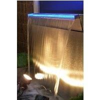 Blade Jet Waterfall Feature Fountain Cascade Modern Stainless Steel Water Sheet