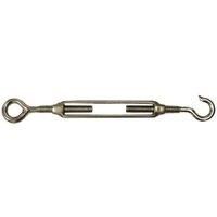 Galvanised Steel Turnbuckle Hook Eye Ends Sail Shade Fitting Accessories