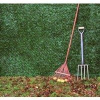 Artificial Ivy Leaf Hedge Screening 1m x 3m Privacy Screen Garden Fence Panels