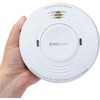 Firechief Smoke Alarm 10Yr Battery Backup Wireless Interlinked fsm10W