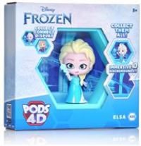 WOW! PODS - 4D Disney Elsa, Unique Connectable Collectable Bobble-head figure that Bursts from their World into Yours, Wall or Shelf Display, Disney Toys and Gifts, Series 1 no. 425