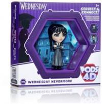 PODS 4D Wednesday Addams Nevermore Uniform | Connectable Collectable Bobble-head figure that Bursts from their World into Yours | Wall or Shelf Display | Wednesday Addams Toys and Gifts | No. 496