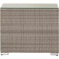 Rattan Garden High Dividing Table in Grey - Florida - Rattan Direct