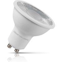 Crompton Lamps LED GU10 Spotlight 5W Dimmable 3000K Warm White (50W Eqv) Clear