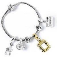 Friends TV Series Metal Mesh Bracelet with Silver Plated Pendants - Official Product